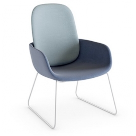 Peb sledge armchair